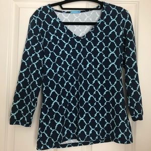 J.MCLAUGHLIN small soft long sleeve shirt